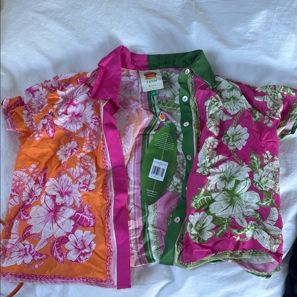 FarmRio Women’s mixed pattern Cutout One-Piece Swimsuit new with tag and liner - Picture 10 of 10